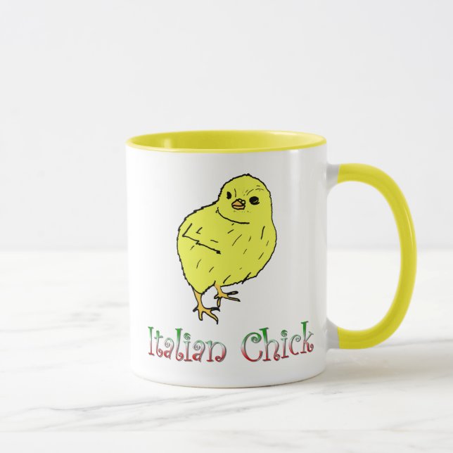 Italian Chick Coffee Mug (Right)