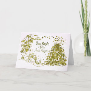 Italian Christmas and New Year card