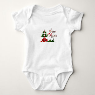 **ITALIAN CHRISTMAS** FOR AN **ITALIAN BABY** BABY BODYSUIT