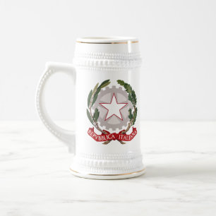 Italian Coat of Arms Stein Mug
