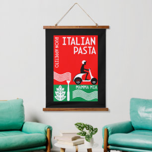 Italian Cook Hanging Tapestry