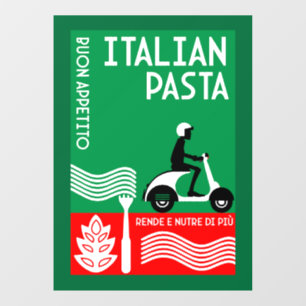 Italian Cook Window Cling