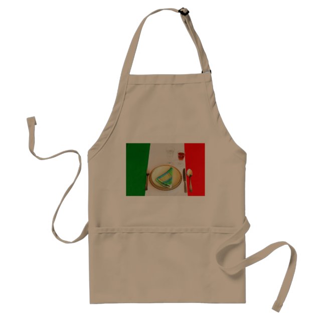 ITALIAN COOKING APROM FOR MEN AND WOMEN (Front)