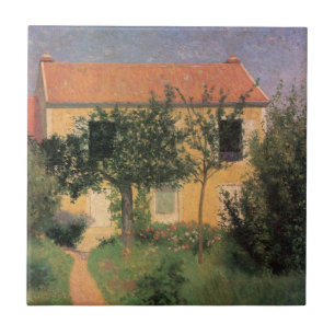 Italian Country House With a Red Roof Tile