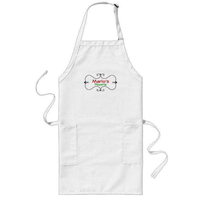 Italian Custom Chef Apron (Front)