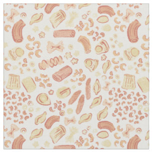 ITALIAN CUTIES The cute italian pasta pattern Fabric