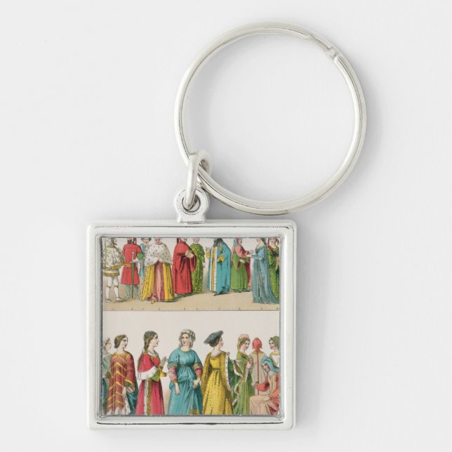 Italian Dress Keychain (Front)
