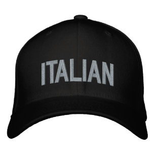 Italian embroidered cap
