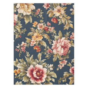 Italian Exquisite Beautiful Floral Pattern Tablecloth