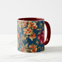 Italian Exquisite Vintage Grande Flowers