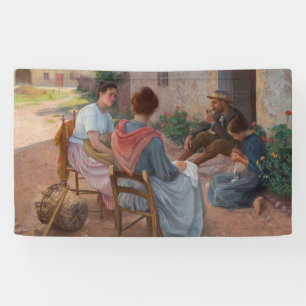 Italian Family Elin Danielson Gambogi Painting ar Banner