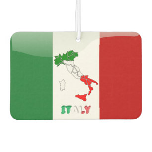 Italian flag air freshener