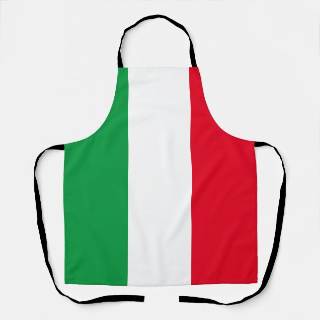 Italian Flag Apron (Front)