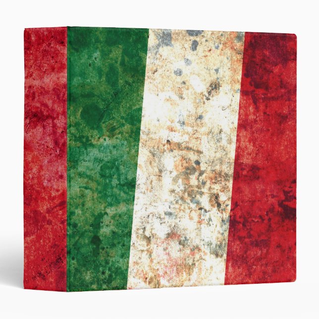 Italian Flag Binder (Front/Spine)