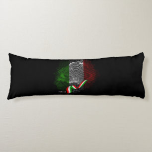 Italian flag body pillow