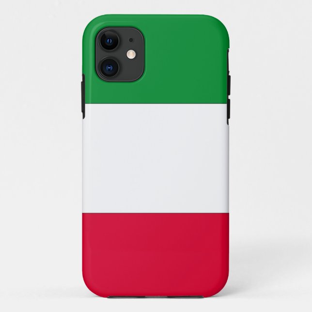 Italian Flag Case-Mate iPhone Case (Back)