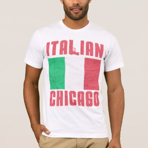 Italian Flag Chicago T-Shirt