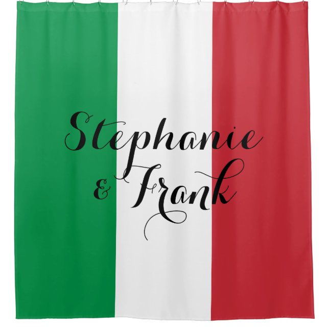 Italian Flag Colours Wedding (Front)