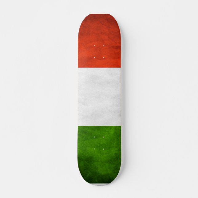 Italian Flag Comp Skatingboard Skateboard (Front)