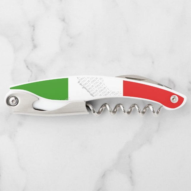 Italian flag corkscrew (Front)
