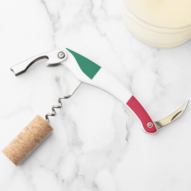Italian Flag Corkscrew (Front)