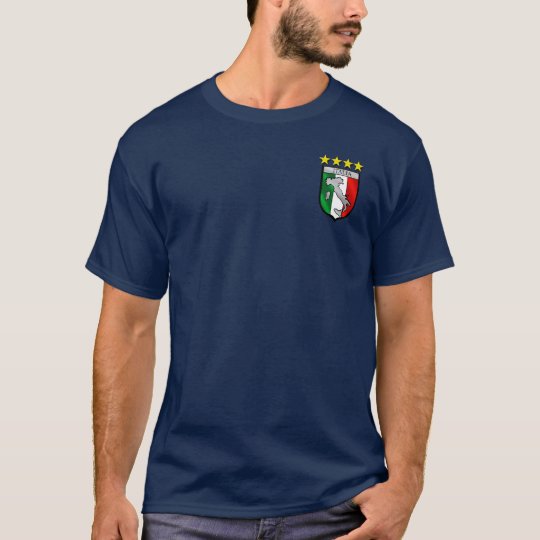 Italian flag emblem badge T-Shirt