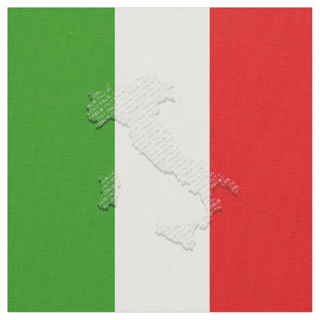 Italian flag fabric (Close Up)