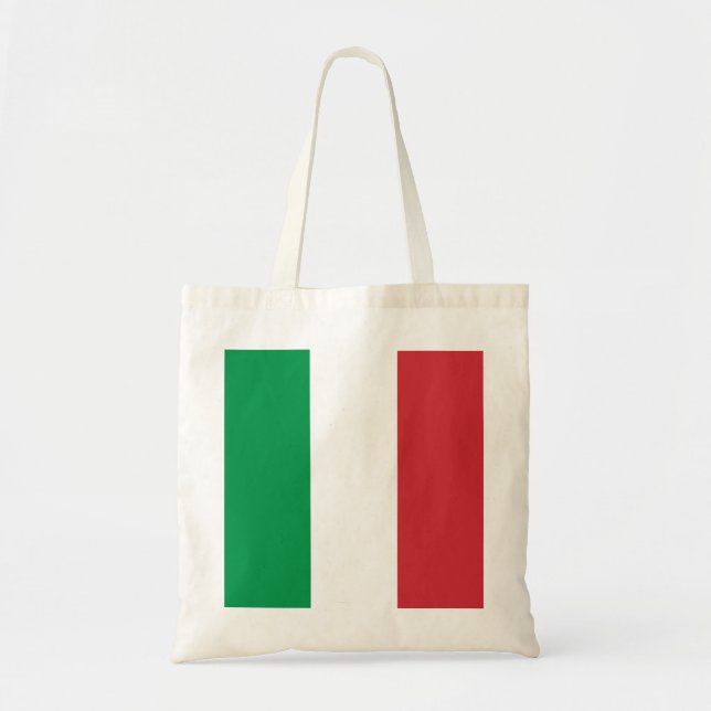 Italian Flag, flag of italy, italia Tote Bag (Front)