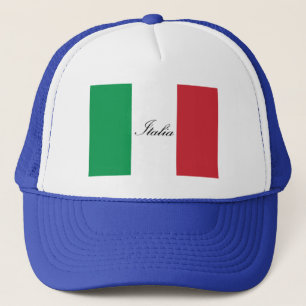 Italian Flag - Flag of Italy - Italia Trucker Hat