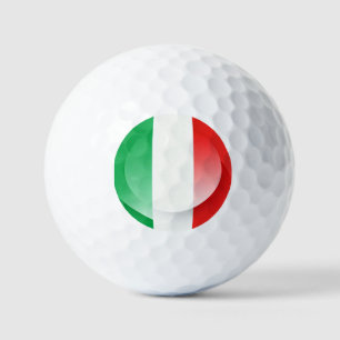 Italian Flag Golf Balls –Italy Pride Sports Pack