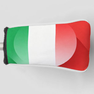 Italian Flag Golf Putter Cover