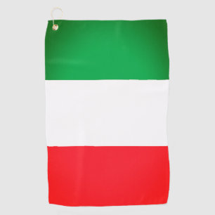 Italian Flag Golf Towel