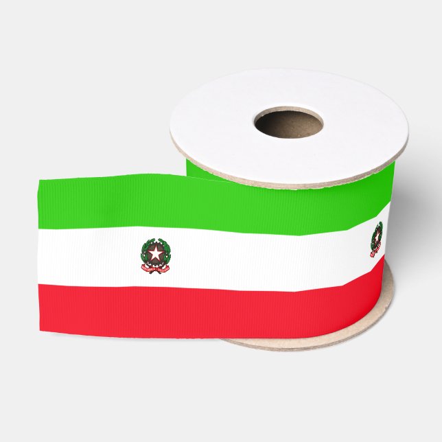 Italian flag grosgrain ribbon (Spool)