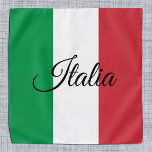 Italian Flag & Italy fashion bandana /sport fans<br><div class="desc">BANDANAS: Italian Flag & Italy fashion fabric - love my country,  travel,  holiday,  national patriots / sports fans</div>