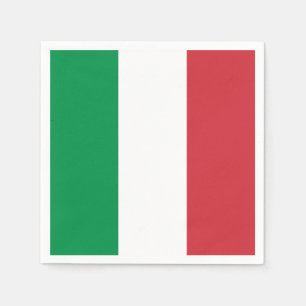 Italian Flag (Italy) Napkin