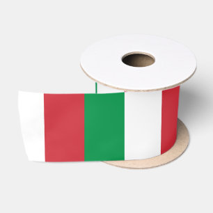 Italian Flag (Italy) Satin Ribbon