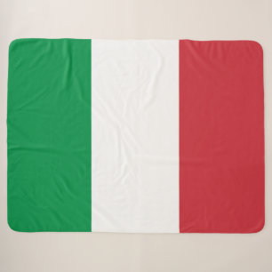 Italian Flag (Italy) Sherpa Blanket