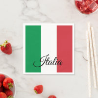 Italian flag & Italy - travel, fashion/sports fans
