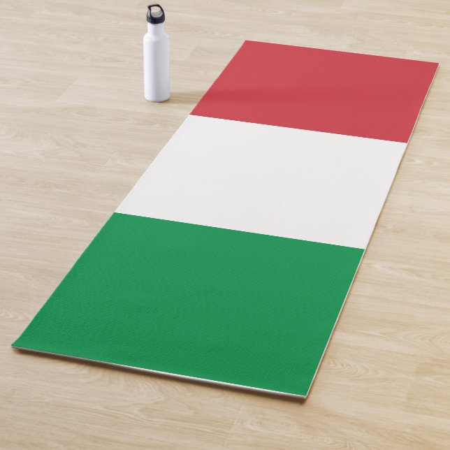 Italian Flag (Italy) Yoga Mat (In Situ)