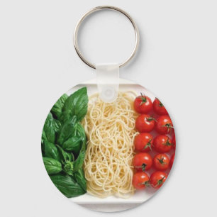 Italian Flag Keychain