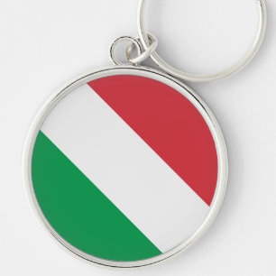 Italian Flag Keychain
