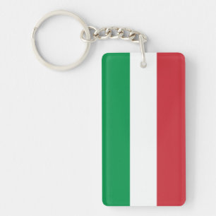 Italian flag keychain   Tricolore Italy