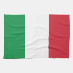 Italian Flag Kitchen Towel
