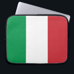Italian Flag Laptop Sleeve<br><div class="desc">Add a touch of Italian elegance to your tech accessories with our exclusive laptop sleeve featuring the flag of Italy! Crafted with meticulous attention to detail, this sleeve is more than just functional; it's a celebration of Italian heritage and national pride. The bold design proudly showcases the iconic elements of...</div>