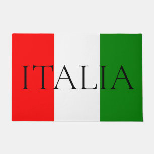 Italian Flag Large ITALIA Doormat