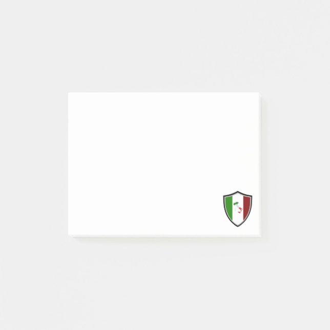 Italian flag notes (Front)