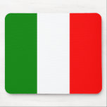 Italian Flag of Italy Bandiera d'Italia Tricolore Mouse Pad<br><div class="desc">Italian Flag of Italy Bandiera d'Italia or il Tricolore: Show your pride for the Italian Republic with the bright Green, White and Red Flag of Italy. All designs can be kept as is, or customized with your own text.</div>