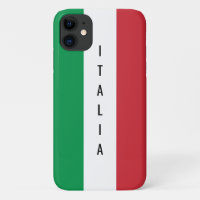 Italian flag of Italy personalized name