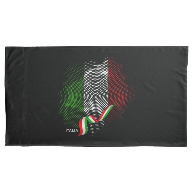 Italian flag pillowcase (Front)