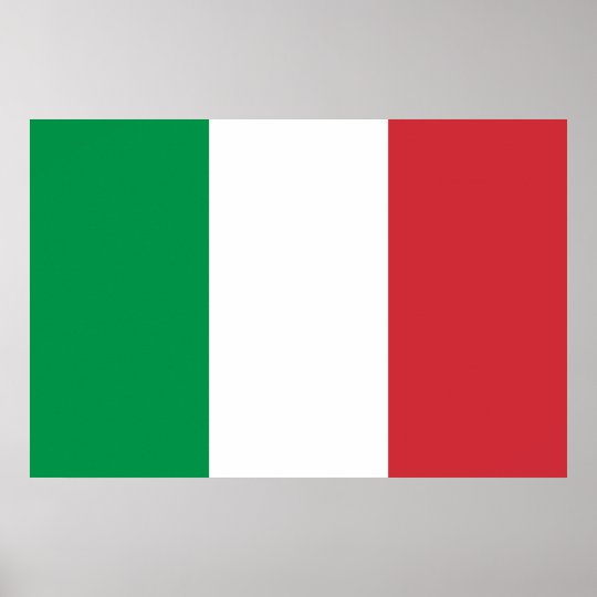 Italian Flag Print | Zazzle.ca